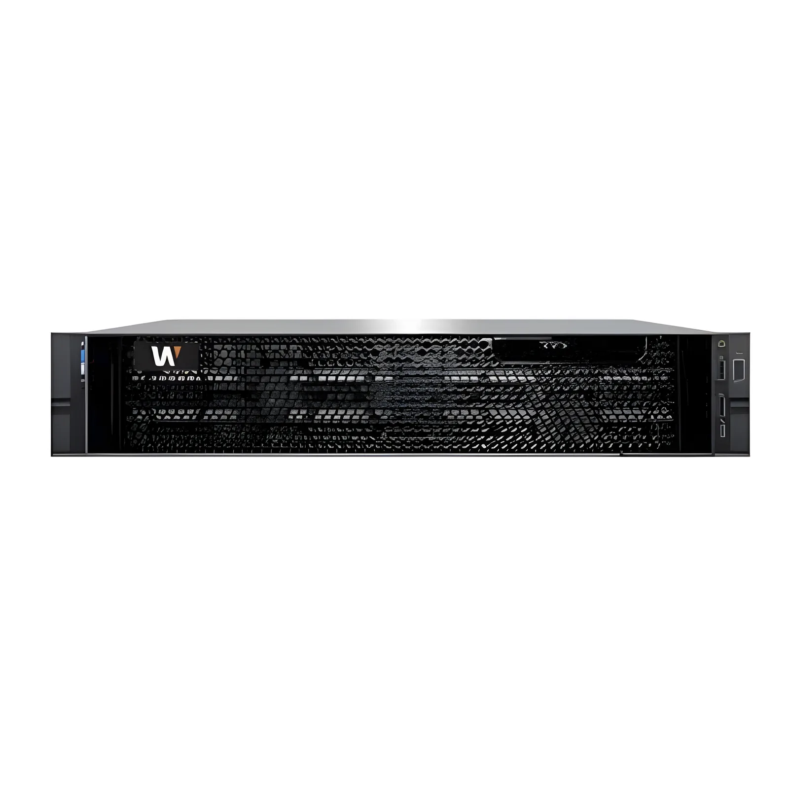 NVR Wisenet WAVE basada en Linux / Montable en Rack 2U / Incluye licencia WAVE-PRO-04 / 470 Mbps throughput / Incluye 80 TB para almacenamiento