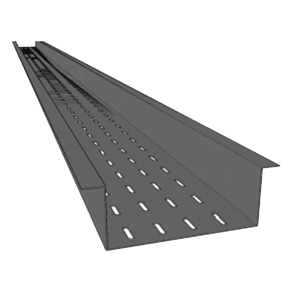 Fondo Perforado Perfil Z ancho de 4" x 4" material Aluminio, incluye tornillería
