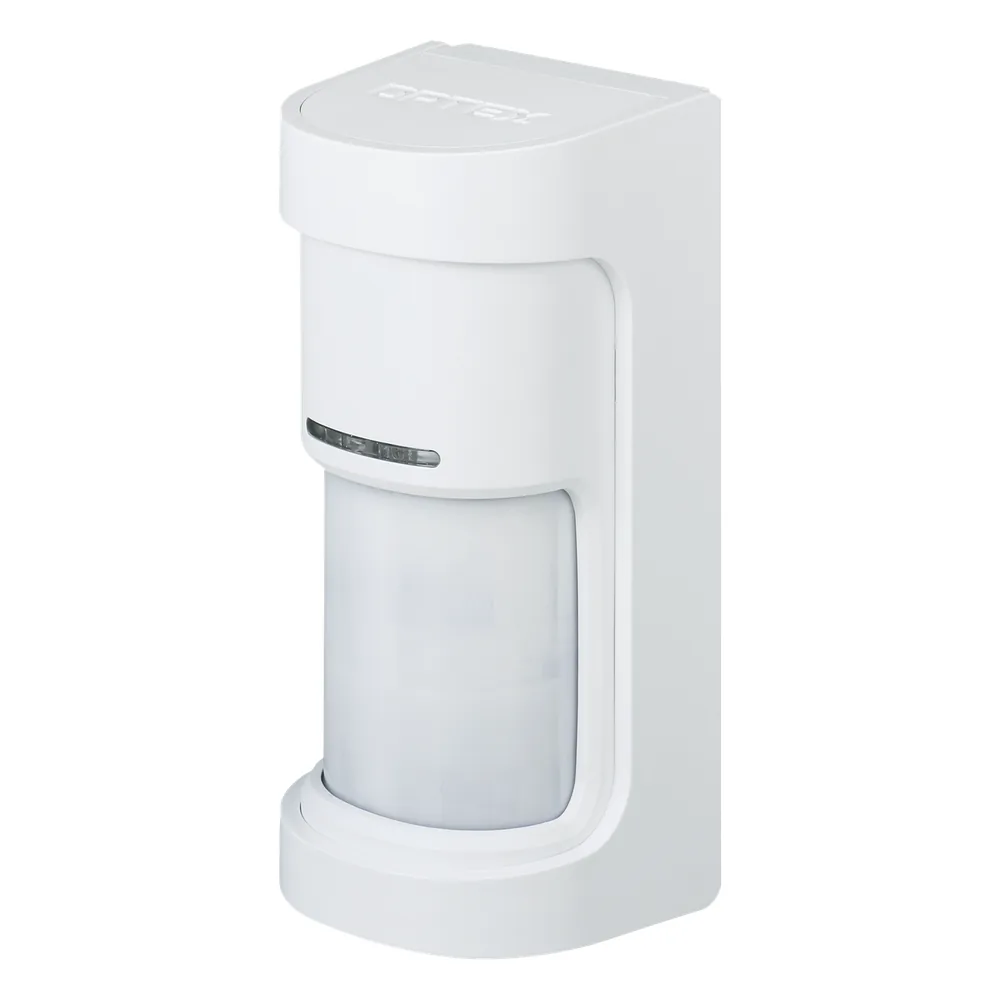 Detector de Movimiento / 180° de Detección / Panorámico / Cableado / 100% Exterior / Compatible con cualquier panel de alarma/ Serie SHIELD