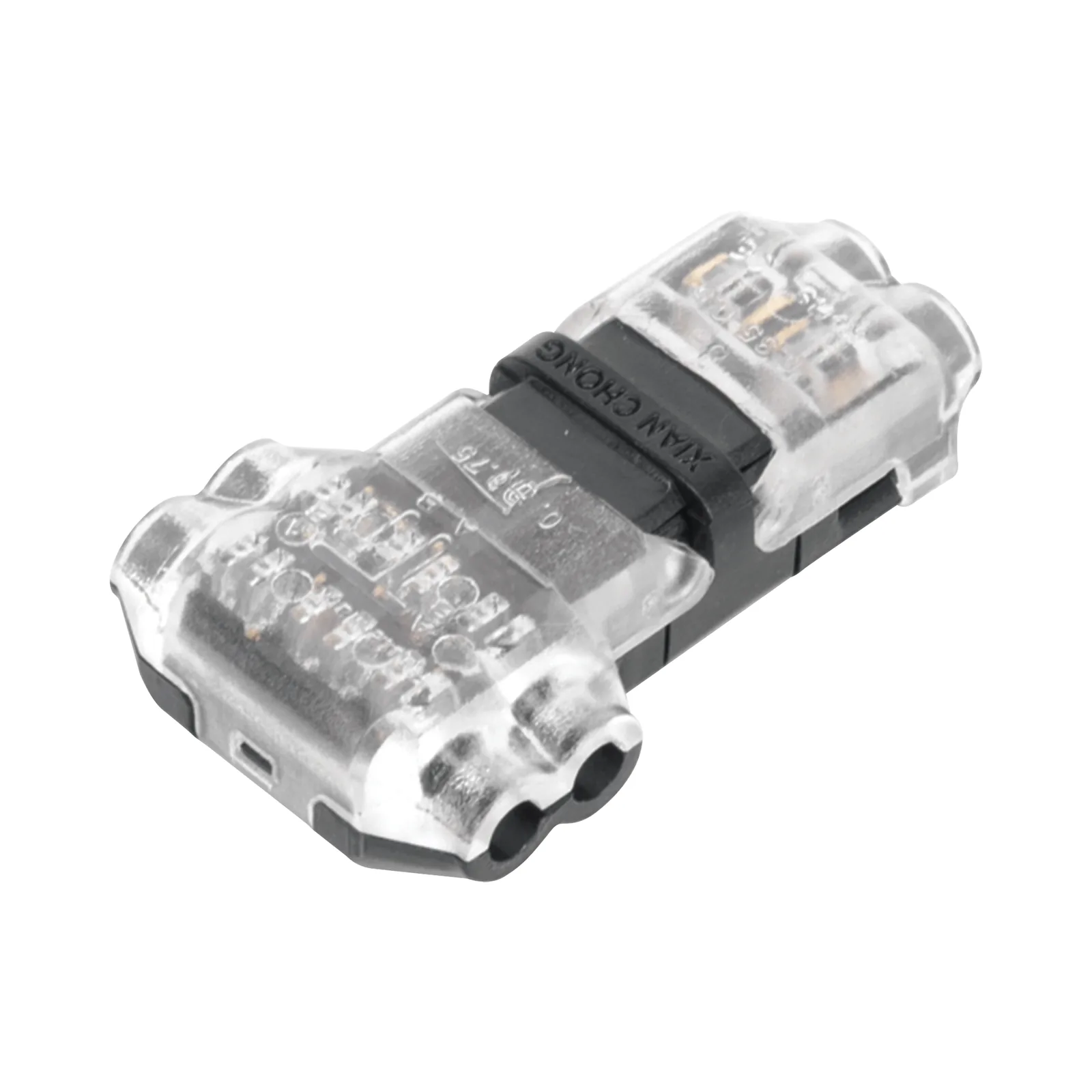 Conector en forma de T para 2 Contactos / Para una Conexión Rápida