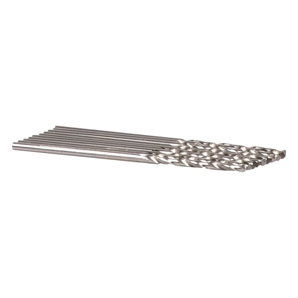 Broca para metal de 3/16” acero alta velocidad, paquete con 10 piezas.