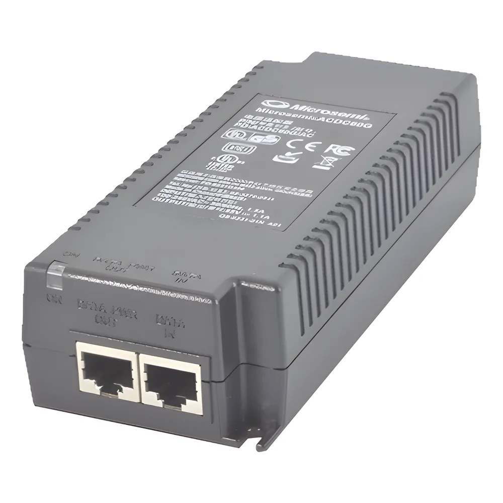 Inyector PoE SIKLU para radios Terragraph, 60W, 10 Gbps, 55 Vcc, 100-240 Vca, Cable Americano US