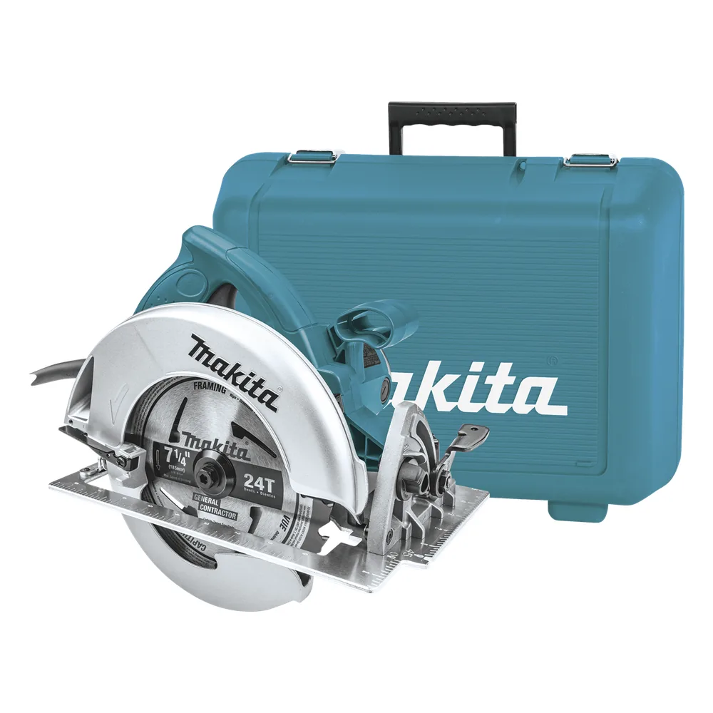 Sierra Circular de 7â€‘1/4" con estuche.