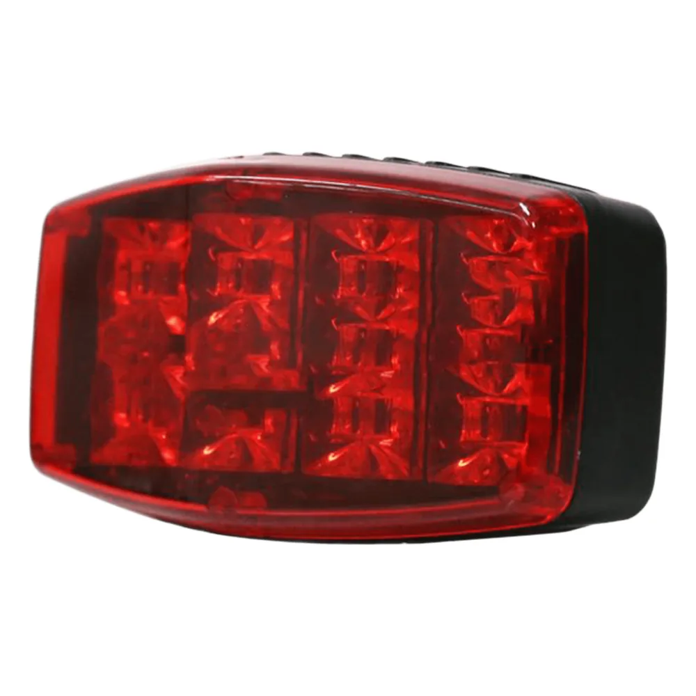 Luz Frontal Ultra Brillante para motocicleta, color rojo