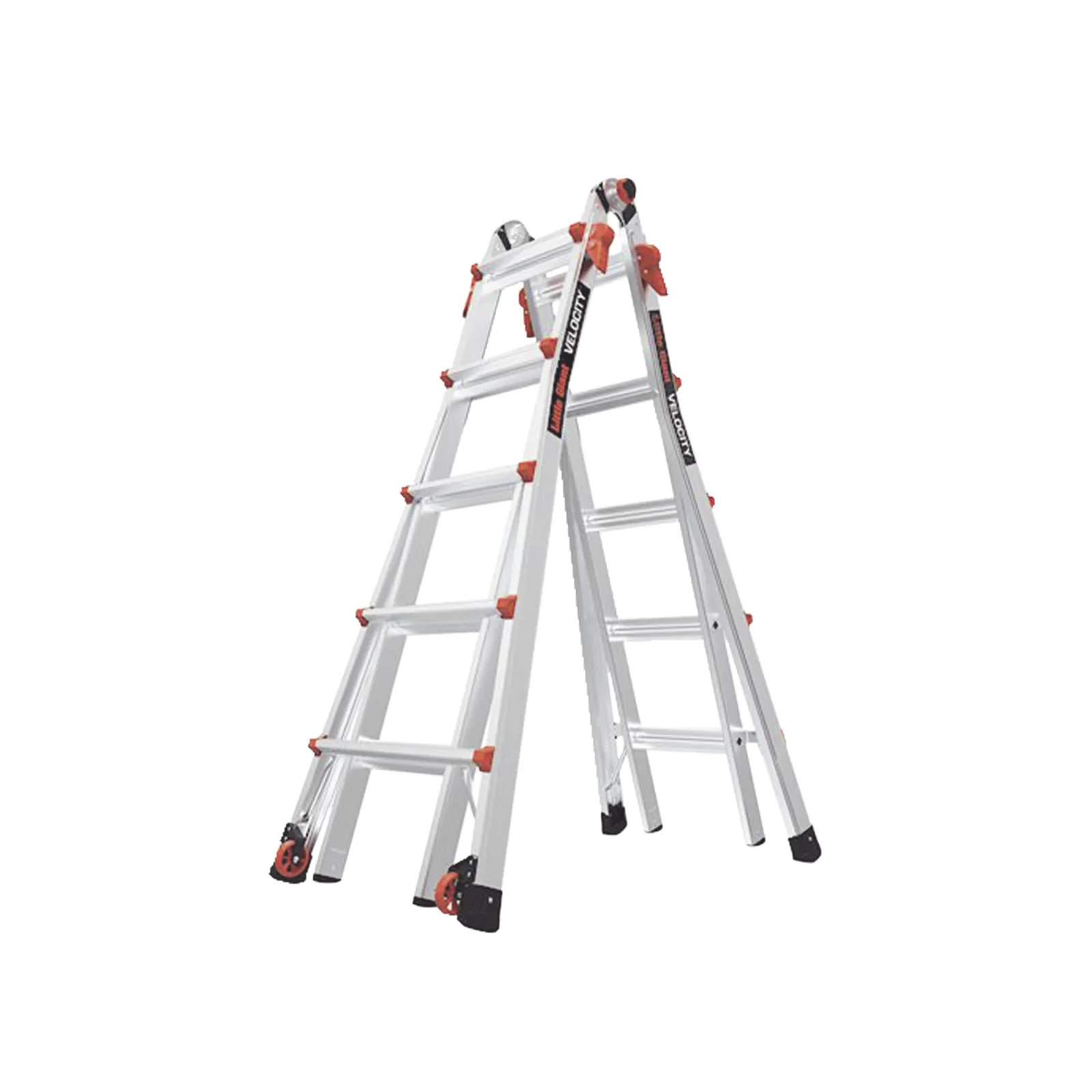Escalera Multi-Posiciones de 6.7 m (22') para Suelos Inclinados o con Desniveles.