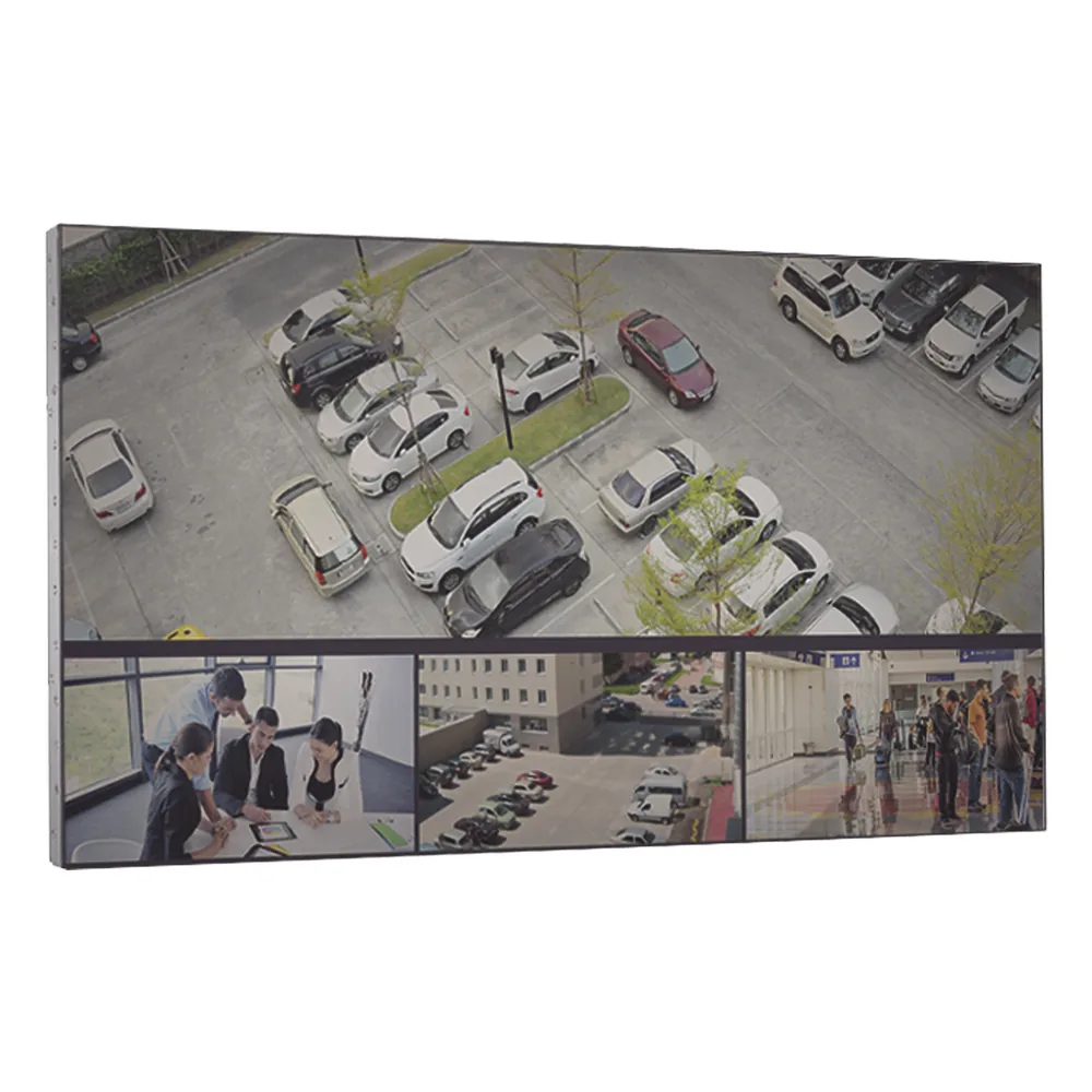 Pantalla LCD 46" para TV WALL / Entrada HDMI - VGA - DVI - DP / Monitor Robusto / Bisel Delgado (3.5 mm) / Soportan Daisy Chain (Conexión en Cadena sin Software)