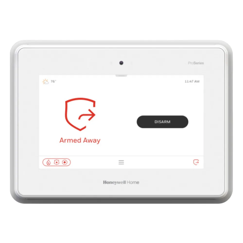 Panel de alarma todo en uno con pantalla táctil de 7 pulgadas, Alexa integrada, cámara y Wi-Fi/Z-Wave Plus