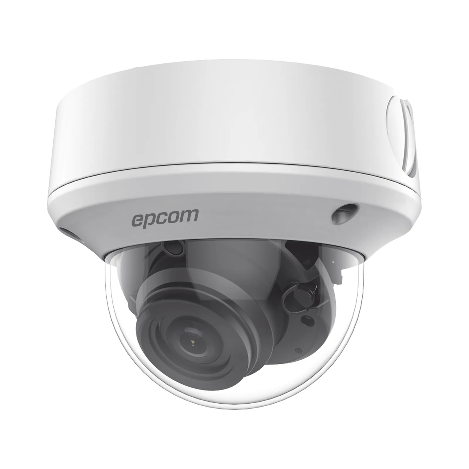 Domo TURBOHD 5 Megapixel / Lente Mot. 2.7 - 13.5 mm / 40 mts IR EXIR / TVI-AHD-CVI-CVBS / IK10 / IP67 / dWDR / 12 Vcc / 24 VCA