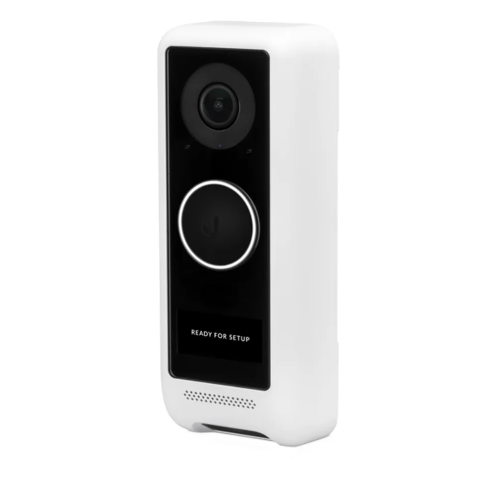UniFi Protect G4 Doorbell, WiFi, Resolución HD 2MP, Visión Nocturna IR 6 Mts, AI para Detección de Eventos, Audio Bidireccional, Protección IPX4