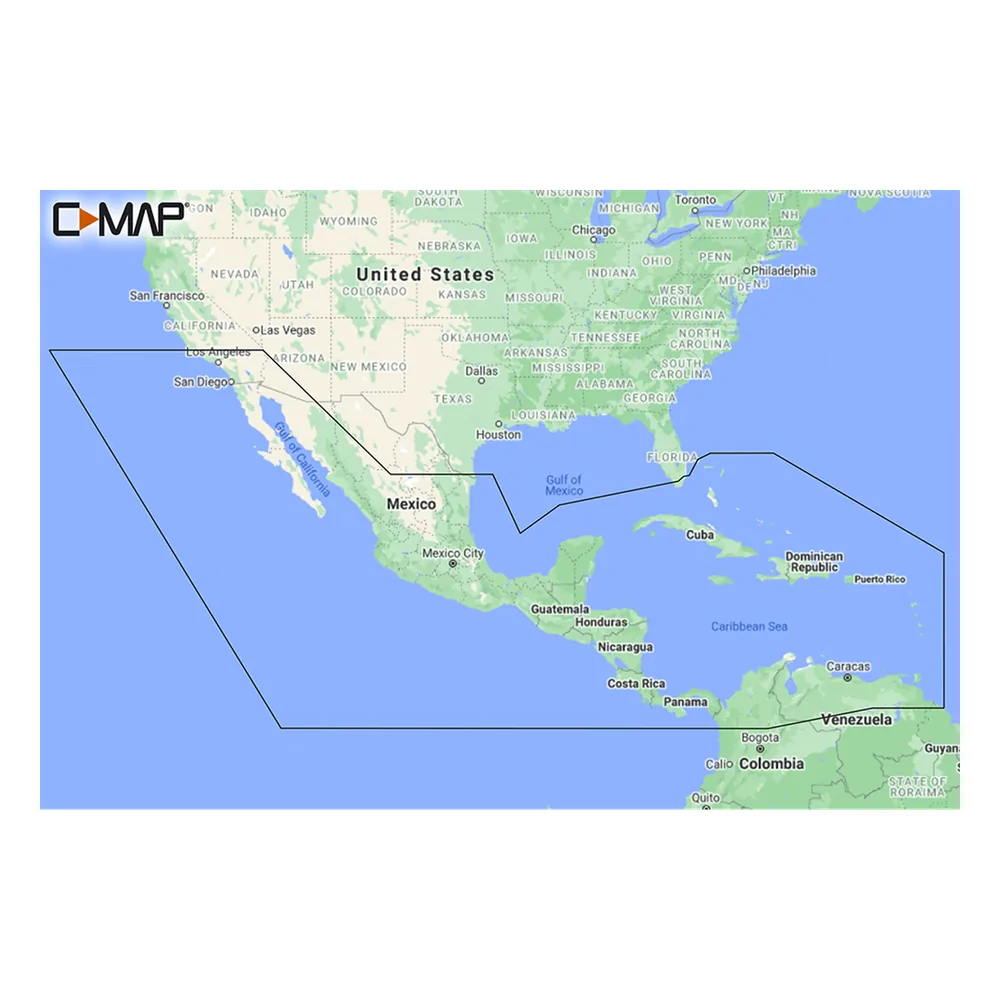 M-NA-Y205-MS C-MAP REVEAL América central y el caribe.