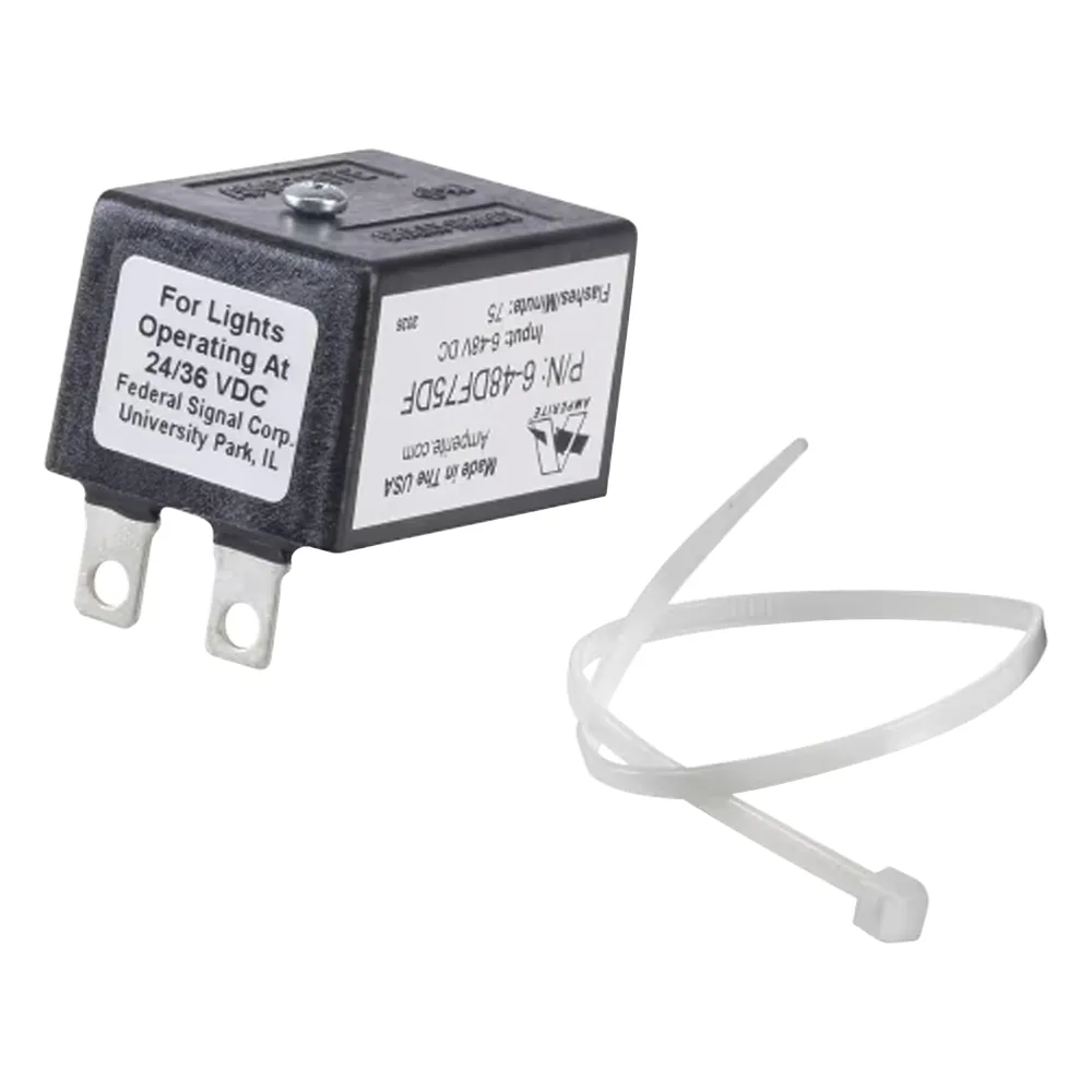 Flasher, 24 Vcc, 75 destellos/minuto