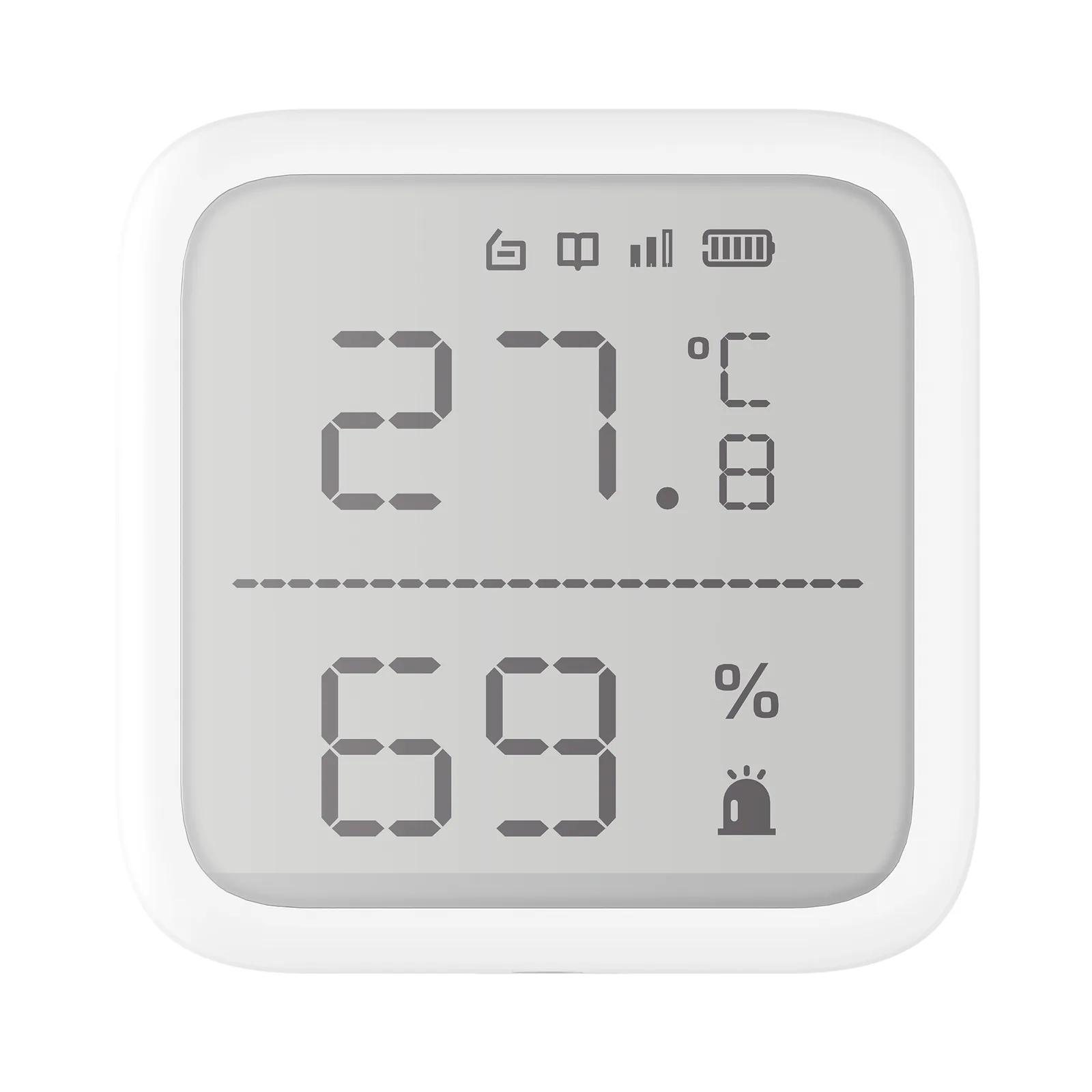 (AX PRO) Detector de Temperatura y Detector de Humedad Inalámbrico / 2.7" de Tamaño / Uso en Interior / Rango de Detección desde -35°C hasta 99°C