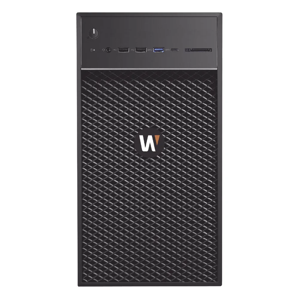 NVR Wisenet WAVE basada en Windows / Incluye licencia WAVE-PRO-04 / 170 Mbps throughput / Incluye 16TB para almacenamiento