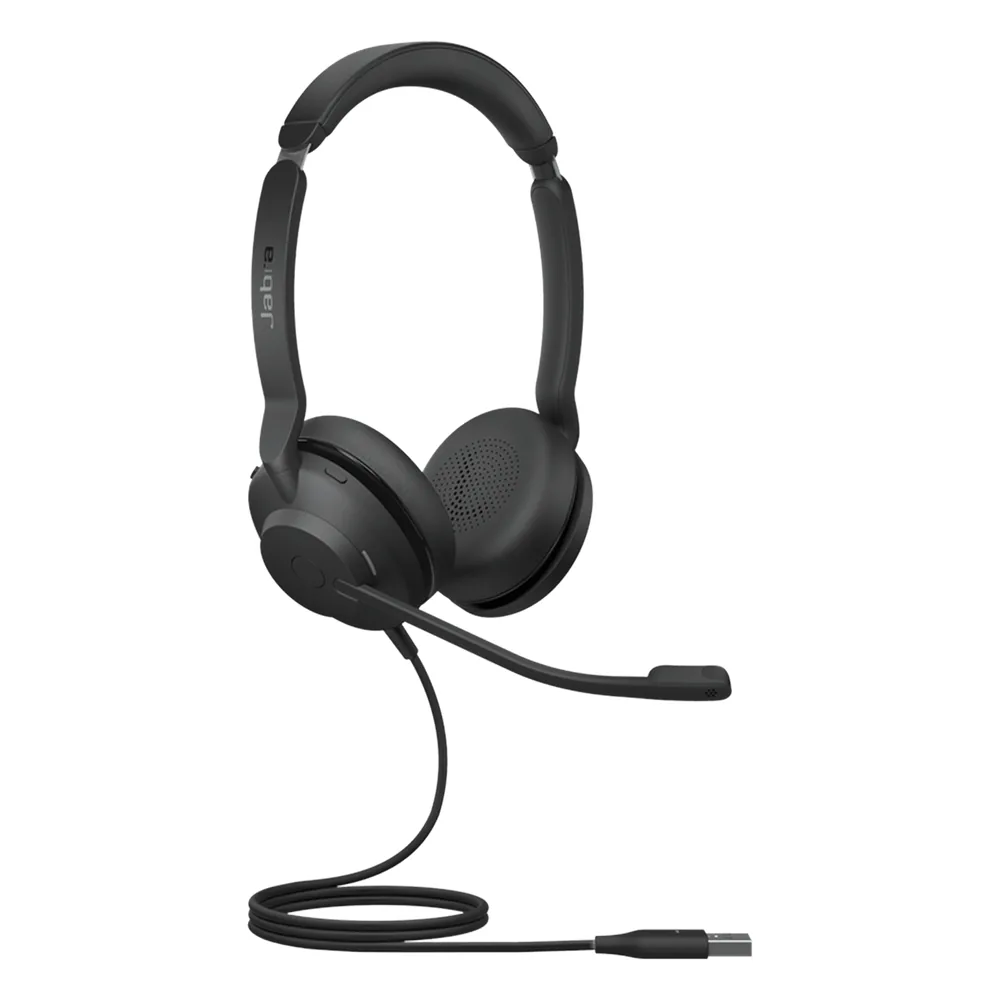 Jabra Evolve2 30, Auricular stereo versión UC con aislamiento de ruido, indicador de ocupado (Busylight) (23089-989-979)