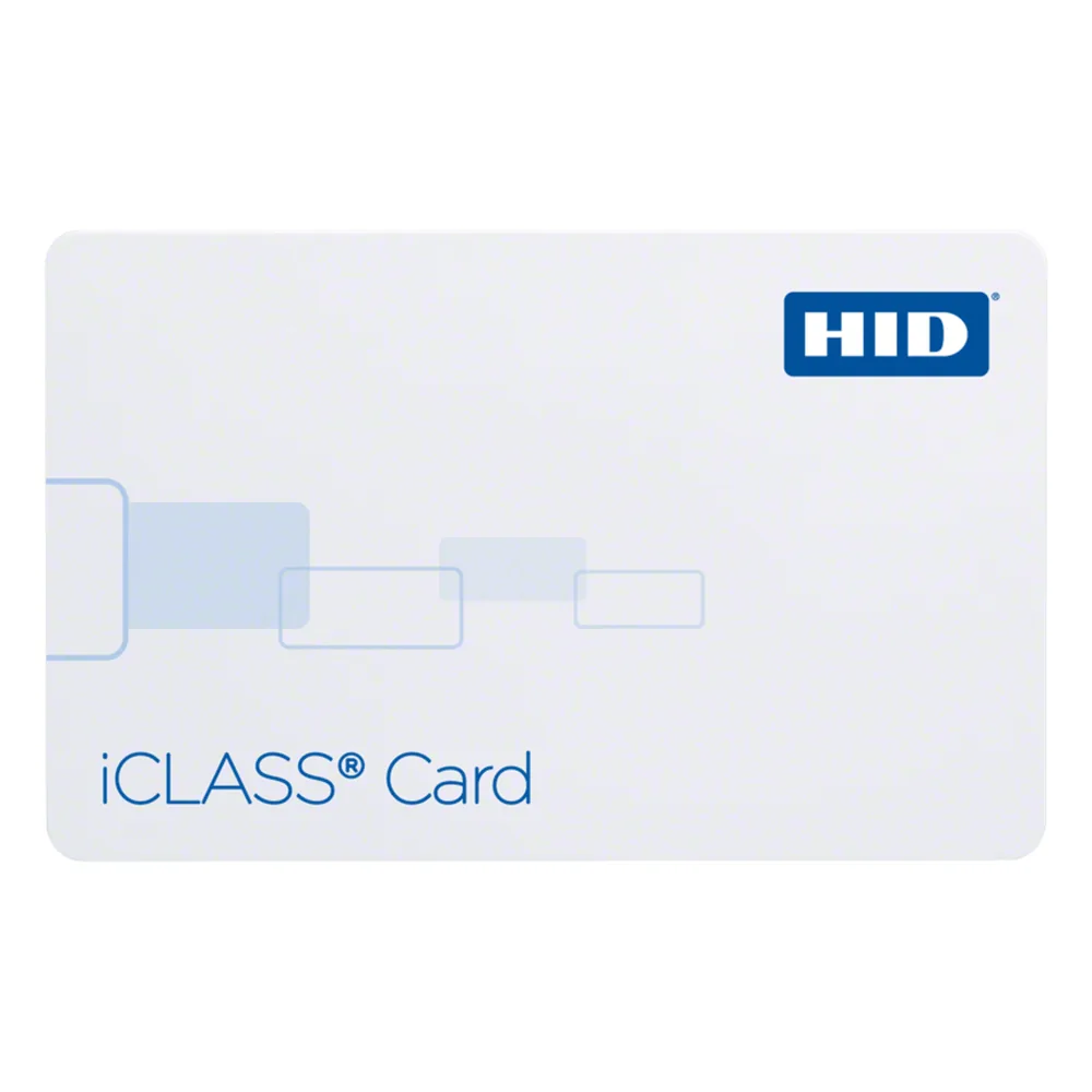 Tarjeta iCLASS 2k Delgada / Garantía de por Vida/ Marcación Random