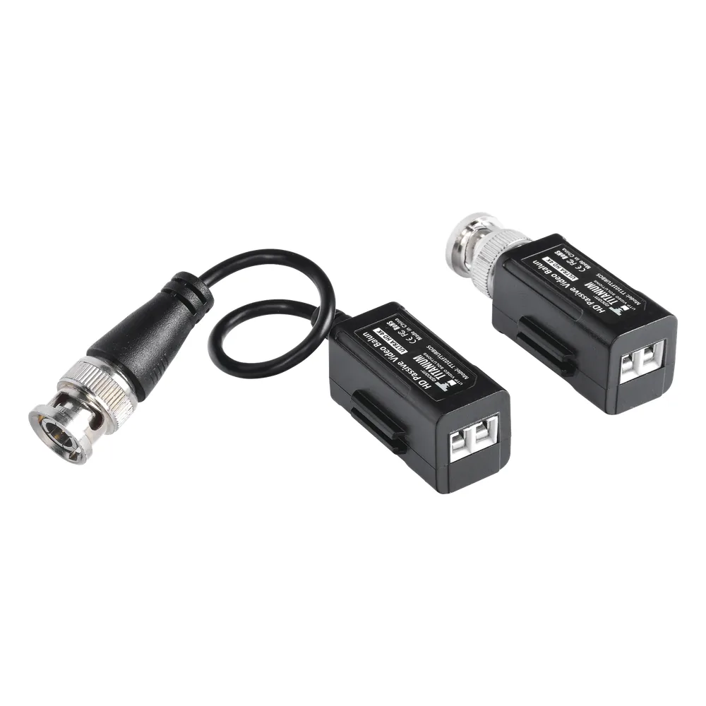 Kit de Transceptores (Baluns) con TERMINALES TIPO TORNILLO, Resolución 4K, Cable flexible COAXIAL Blindado / COAXITRON / AUDIO POR COAXITRON / Menu OSD /Conector 100% COBRE / Calidad PREMIUM