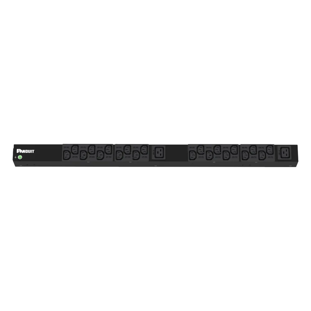 PDU Básico para Distribución de Energía, Enchufe de Entrada NEMA L5-20P, Con 20 Salidas C13 y 2 C19, de Instalación Vertical, 120 Vca, 20 Amp