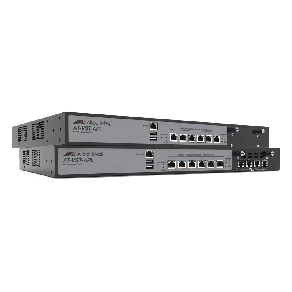 AT-Vista Manager Network Appliance con 6X 10/100/1000T RJ45.