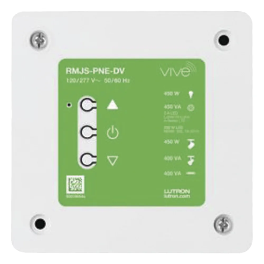 Módulo de atenuación PowPak Phase Select para sistema Vive, fase directa o inversa, 120/277 V, hasta 450 W, recibe controles Pico y sensores Radio Powr Savr