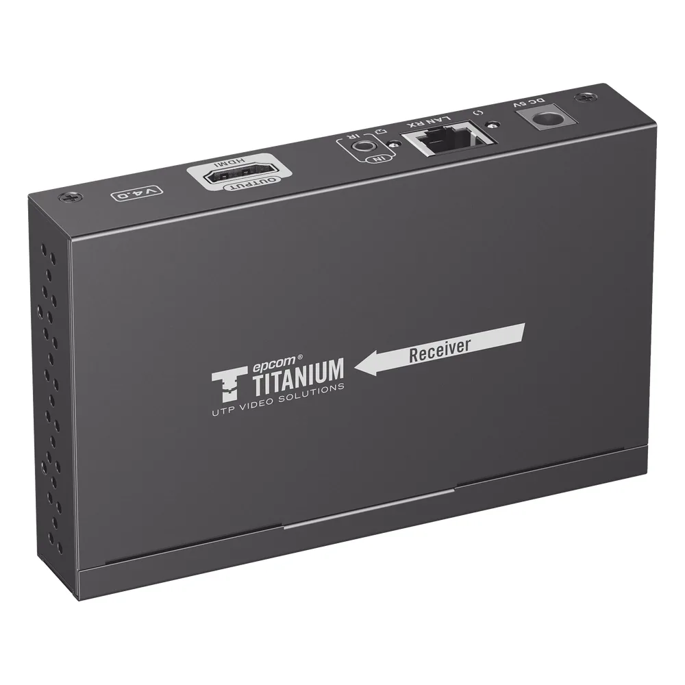 Receptor Compatible para Kit Matricial TT-383-MATRIX-4.0 | Resolución 1080P@60Hz | Cat 6 | Control IR | Compatible con Switch IGMP (Solo para transmisor versión 4.0).
