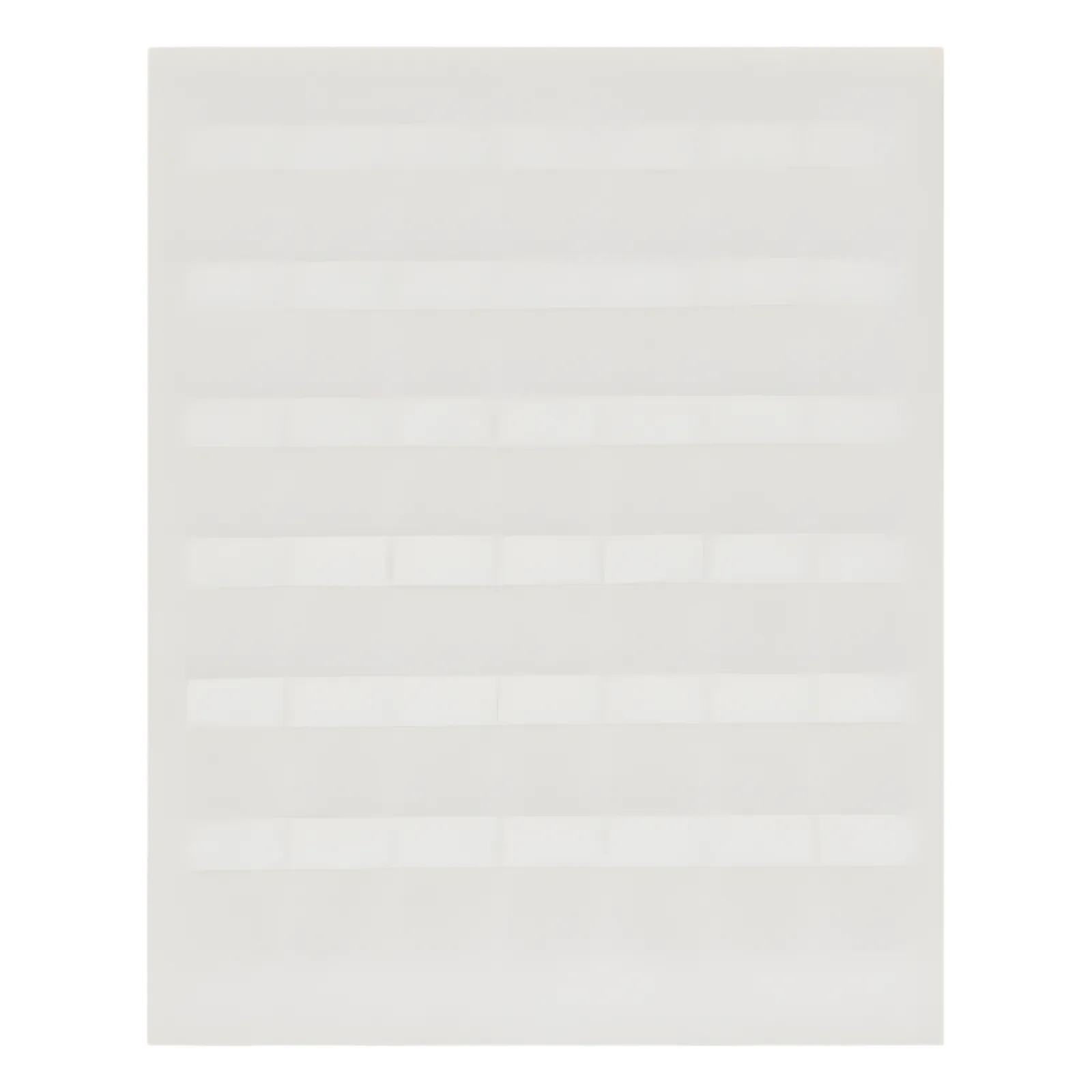 Paquete de Hojas con 2500 Etiquetas de Identificación Auto-Laminadas para Impresora Láser/Inyección de Tinta, para Cables de 3 a 7.1 mm de Diámetro (12 - 10 AWG), Color Blanco