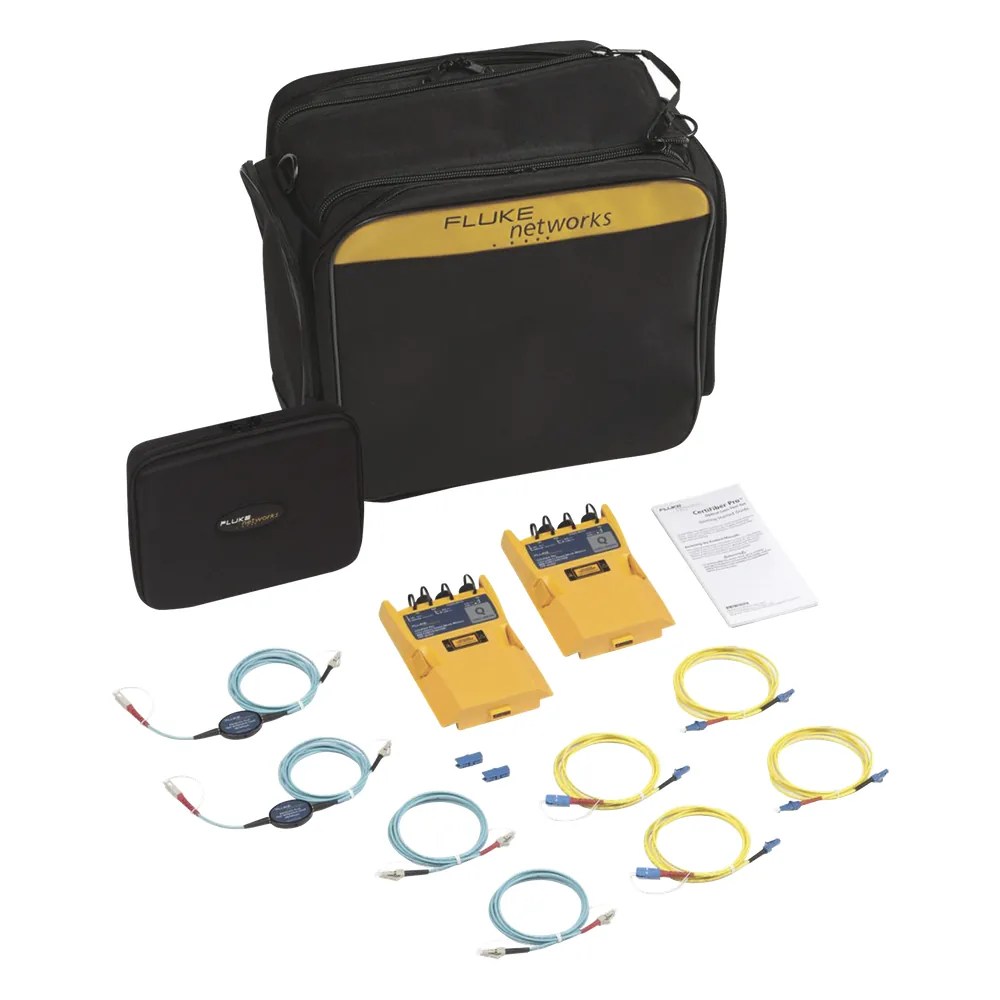 Kit de Extensión de Módulos CertiFiber Pro Quad, para Fibra Óptica Multimodo 50µm y Monomodo