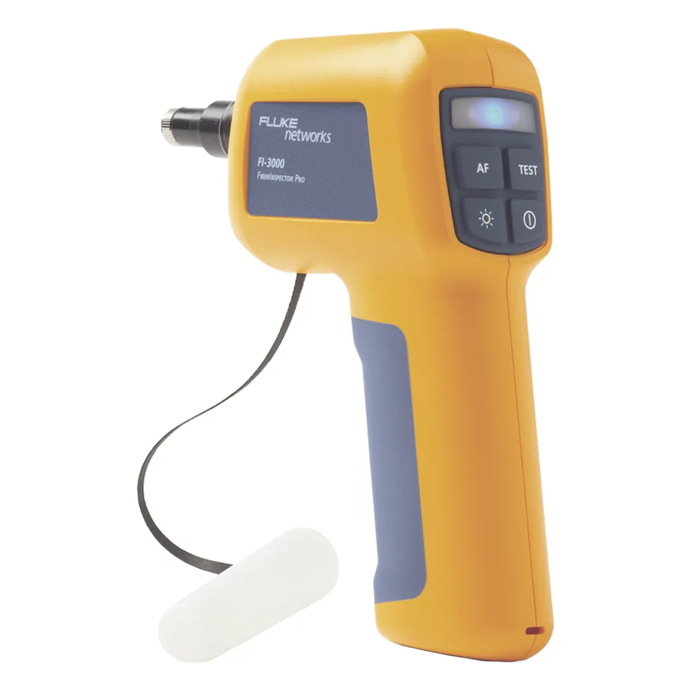 Cámara de Inspección FiberInspector, con Sonda Para Probar Terminaciones de Fibra Óptica, Compatible con Fibras Individuales o Conectores MPO