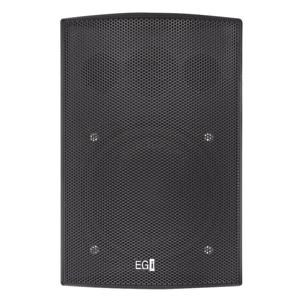 Bocina HiFi | PoE Ethernet IP | Altavoz de 2 vías | Potencia 12W | Protección IP66 | Color Negro