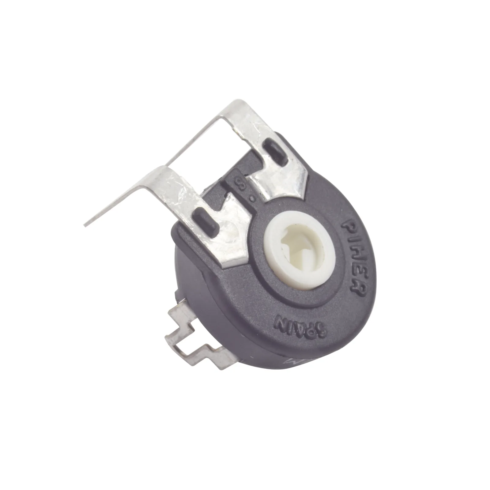 Potenciómetro de Carbón de 10 k Ohm, 0.25 Watt 15 mm Ajuste Vertical.