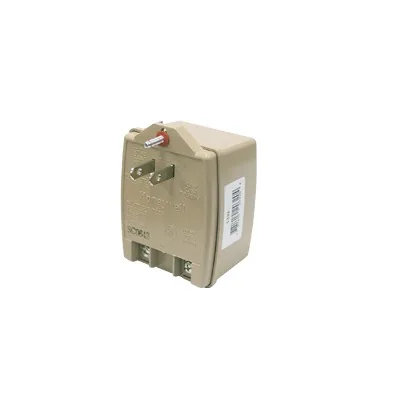 Transformador Clase 2 de pared para sistemas de alarma, entrada 120 VCA salida 9 VCA 25 VA