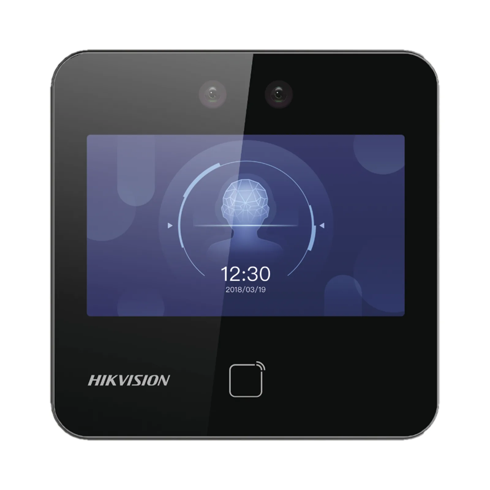 Terminal Min Moe WiFi / Touch de Reconocimiento Facial Ultra Rápido para ASISTENCIA y Control de ACCESO / 1500 Rostros y 3,000 tarjetas / Lee códigos QR / Videoportero / Detección de Cubrebocas / SIP Estandar / HIK-IA