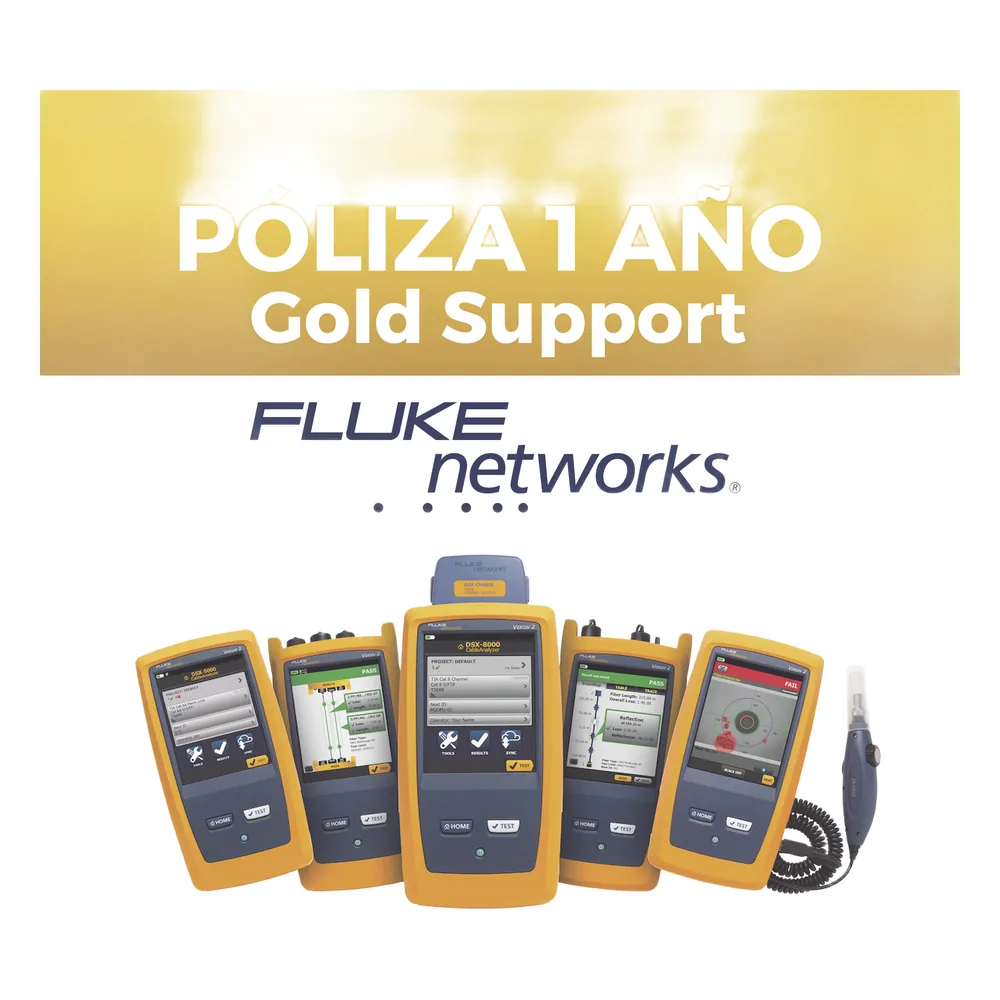 Poliza de 1 Año de Soporte Gold Para Certificador CFP2-100-QINT