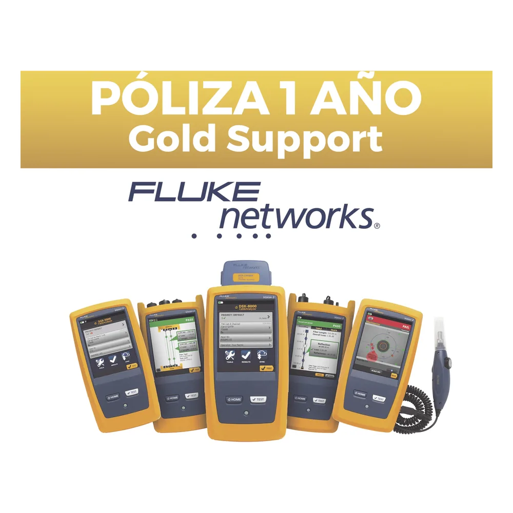 Póliza de 1 Año de Soporte Gold Para OTDR OFP2-100-QI