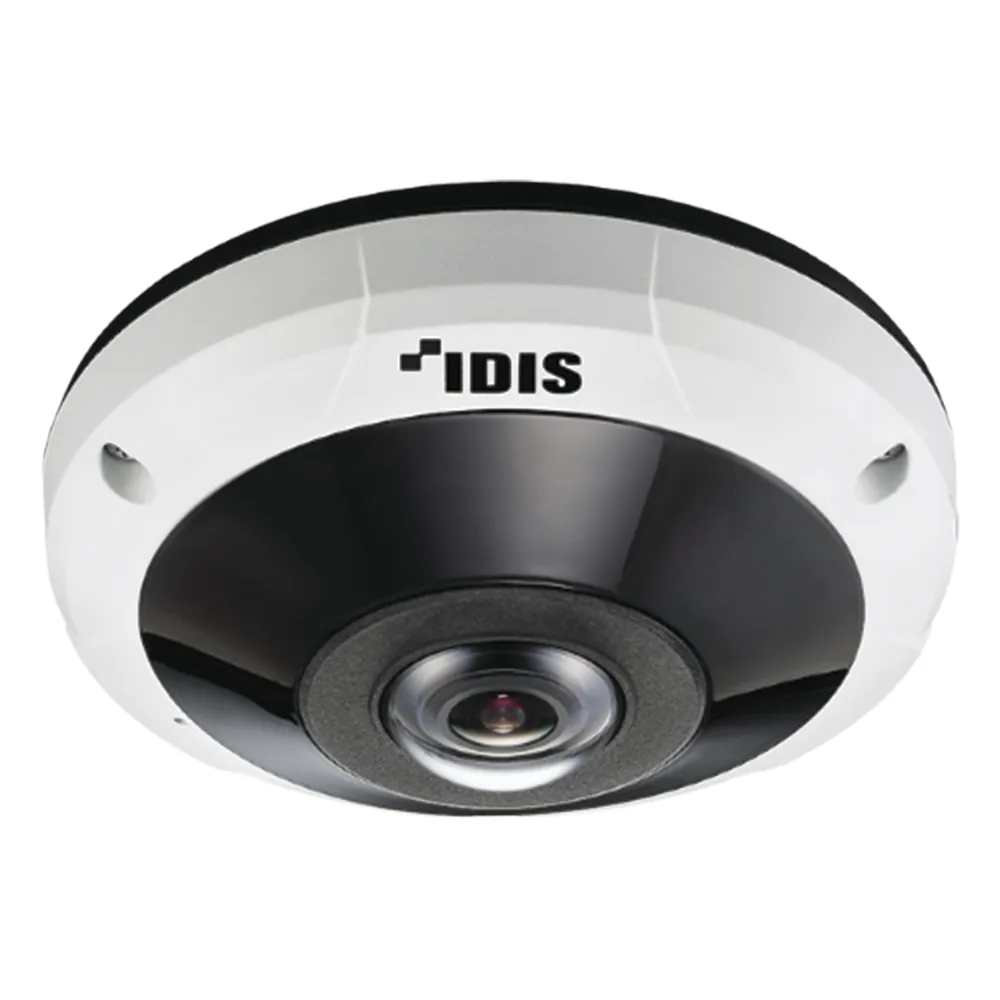 Fisheye IP 12 Megapíxeles | Múltiples Vistas | IK10/IP67 | MicroSD Hasta 256Gb | IR 15M | WDR Real | Entrada Y Salida De Alarma | Dewarping | Cumple con NDAA