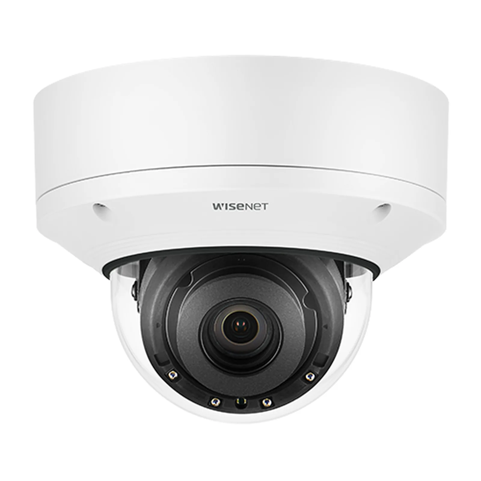 Cámara Domo 2MP con IA, Antivandalica / Lente Motorizado de 4.38 A 9.33mm / P-Iris, WDR 120dB / Ranura SD / IP66 IP67 IP6K9K IK10+ NEMA4X