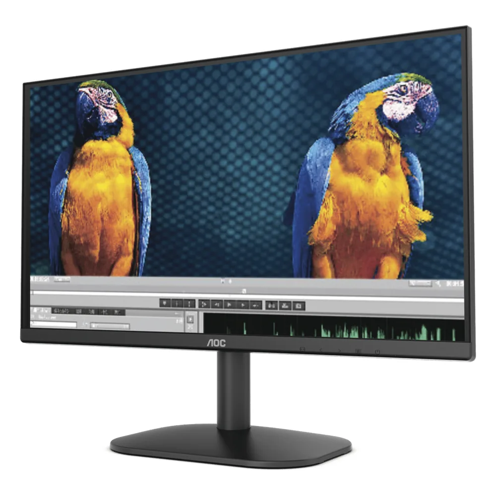 Monitor LED de 21.5” VESA, Resolución 1920 x 1080 Pixeles, Entradas de Video VGA/HDMI. Panel VA Backlight LED. Aspecto Ultradelgado