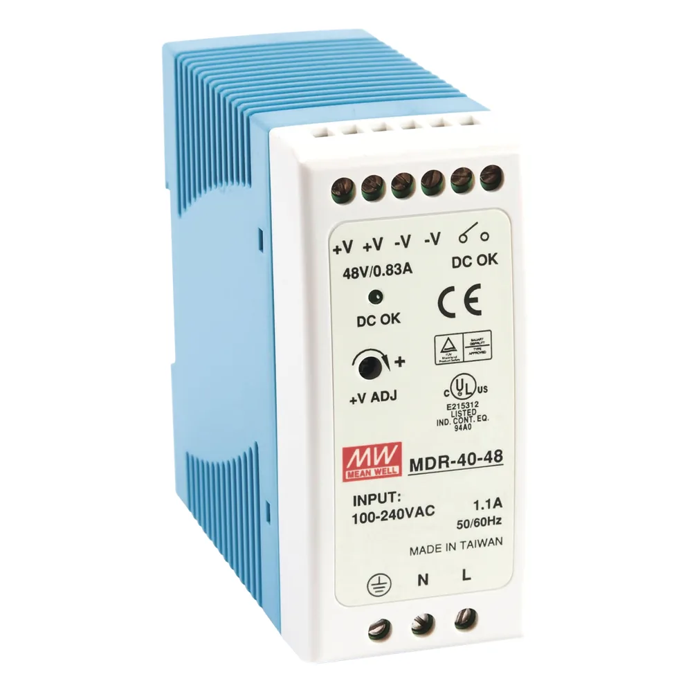 Fuente de poder Industrial Riel Din 48Vcc, 40W