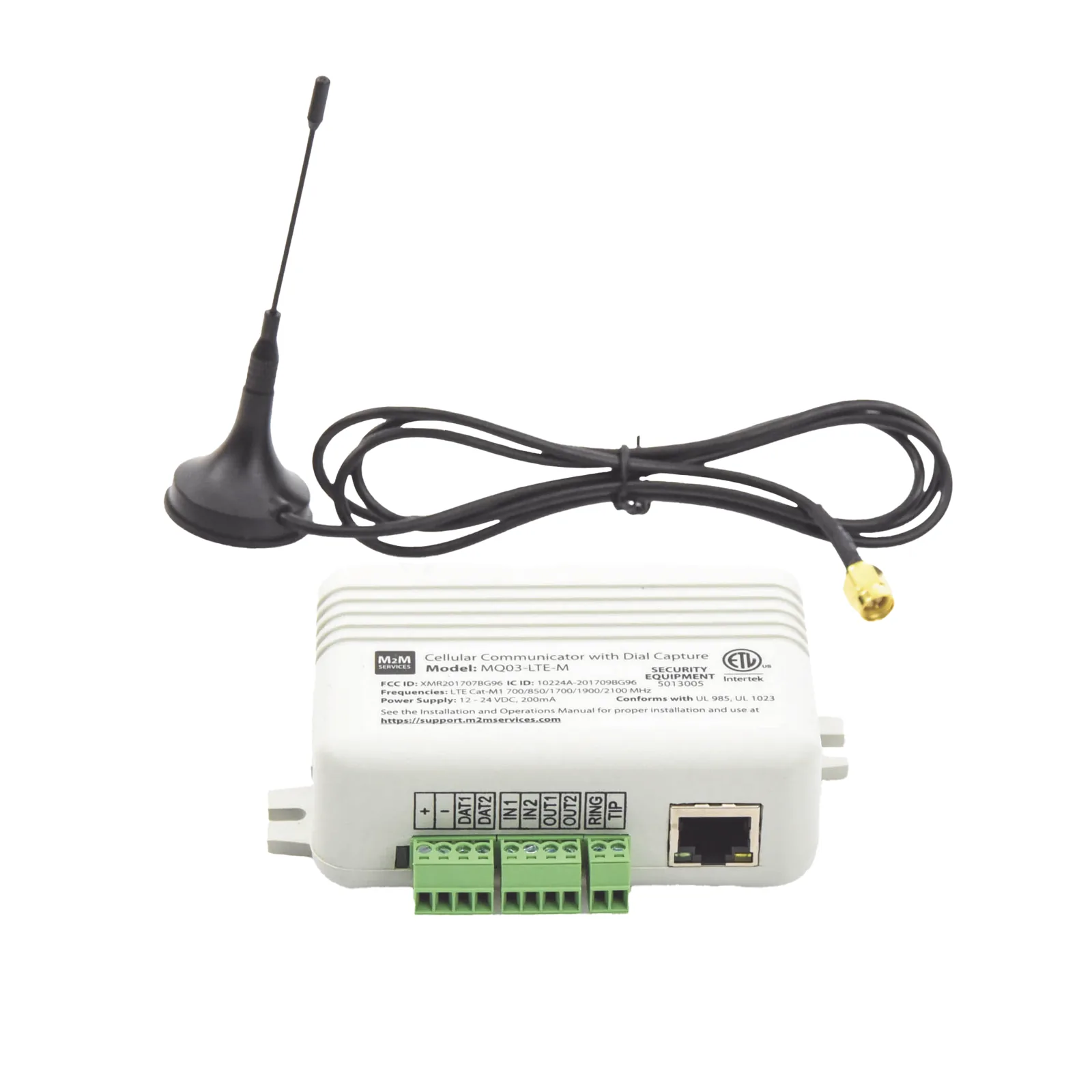 Comunicador DUAL ETHERNET + 4GLTEM/5G / 2 ENTRADAS Y 2 SALIDAS / Programación Remota / 1 Año de servicio GRATIS