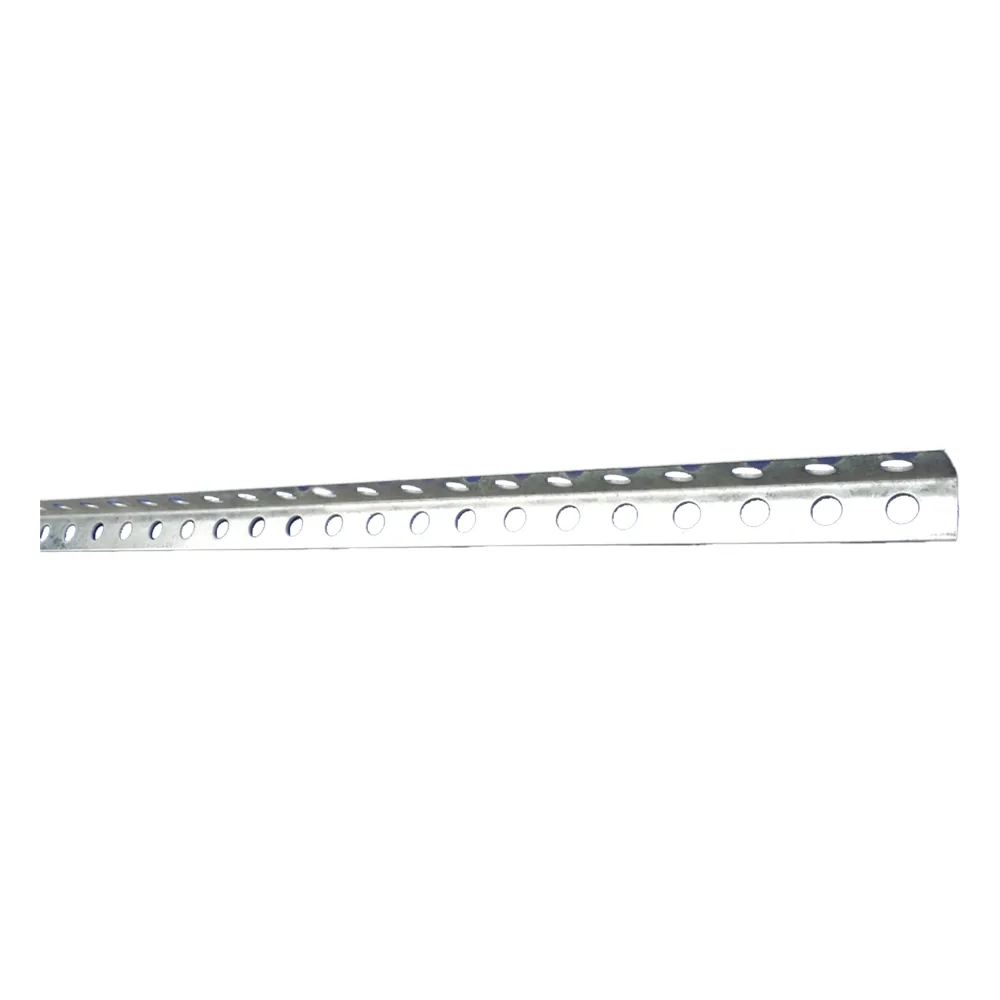 Angulo perforado / 2mt x 2.5cm / Soporte de guía horizontal.