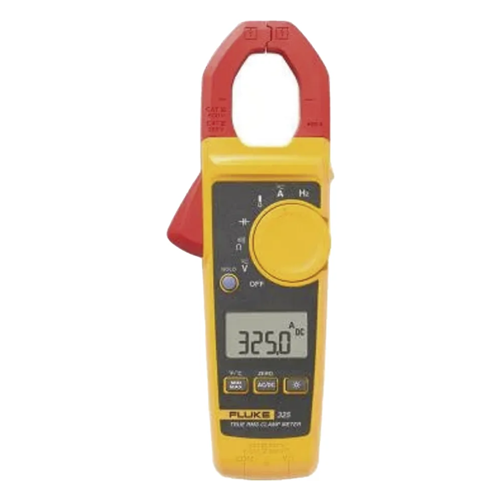 Amperímetro de Gancho de Verdadero Valor Eficaz 400A AC/DC True RMS C/Temp