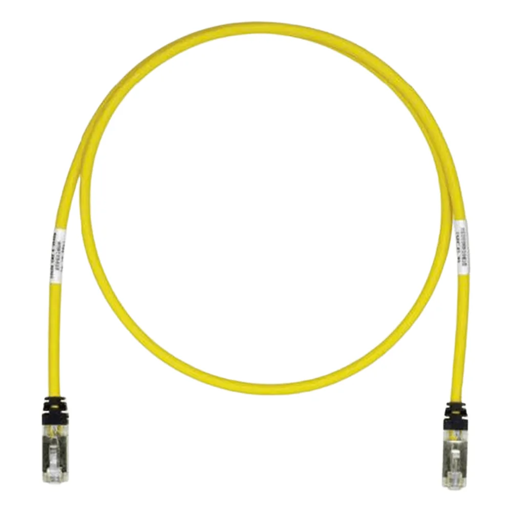 Patch Cord Cat6A, Blindado S/FTP, CM/LS0H, 3.96 Metros (13 Pies), Color Amarillo