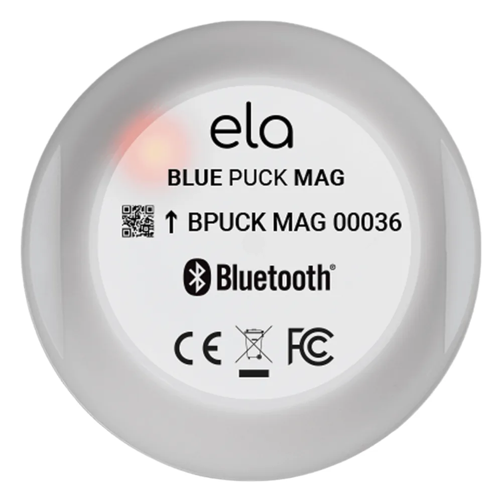 Kit Sensor BLE Magnético BLUEPUCK MAG + Imán — Control de Apertura de Puertas, IP68, Alcance 500m