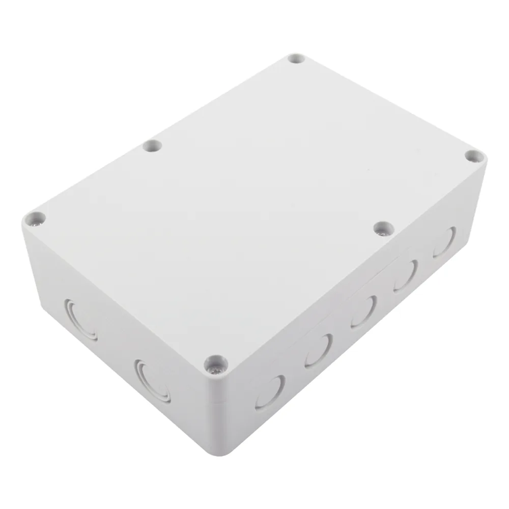 Gabinete Plástico para Exterior (IP65) de 180 x 125 x 57 mm Cierre por Tornillos.