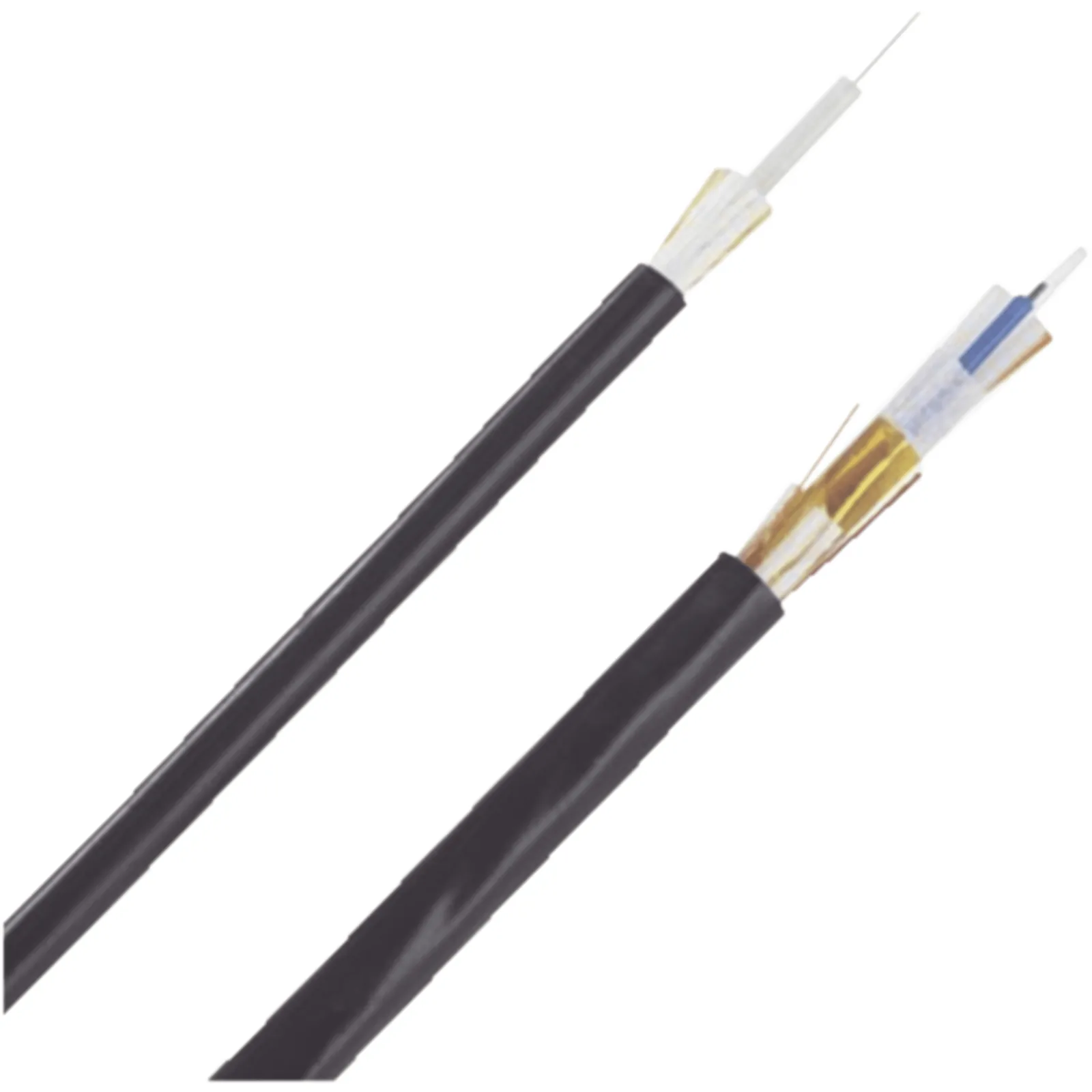 Cable de Fibra Óptica de 12 Hilos, Monomodo OS2, Interior/Exterior, Loose Tube 250um, No Conductiva (Dieléctrica), LSZH (Cero Halógenos), Precio Por Metro