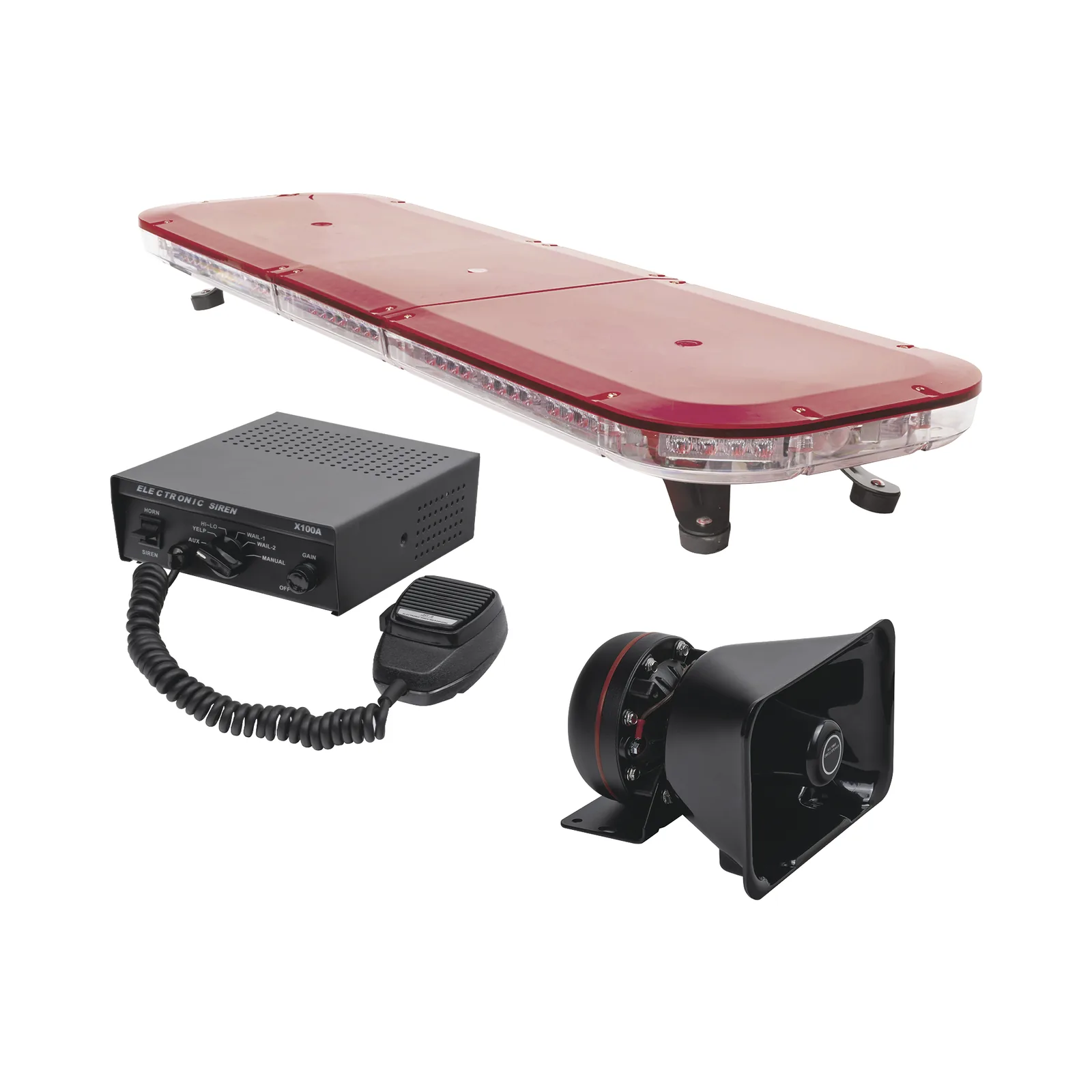 Kit básico para equipamiento de unidades de emergencias, ambulancias y vehículos de bomberos