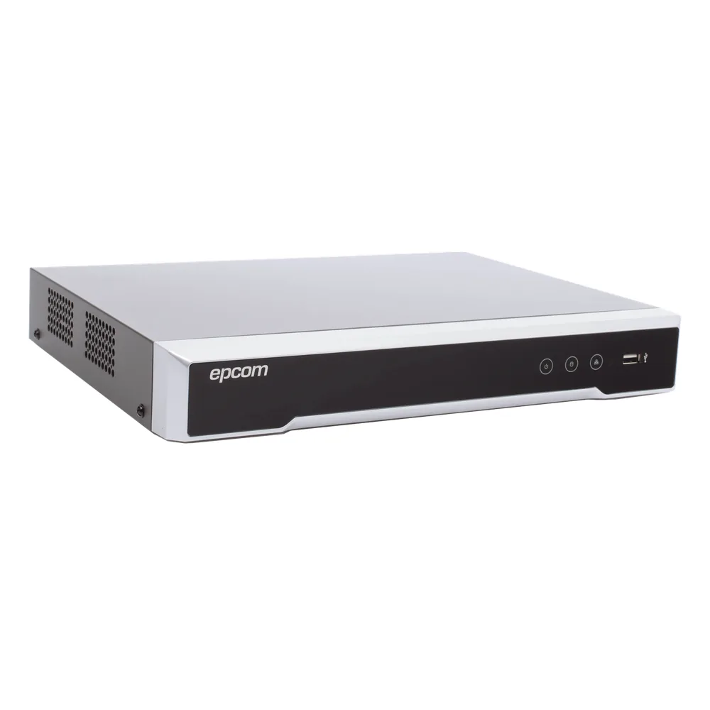 DVR 8 Canales TurboHD + 8 Canales IP / 8 Megapixel (4K) / Acusense (Evita Falsas Alarmas) / Audio por Coaxitron / 8 Entradas de Alarma / 4 Salida de Alarma / H.265+