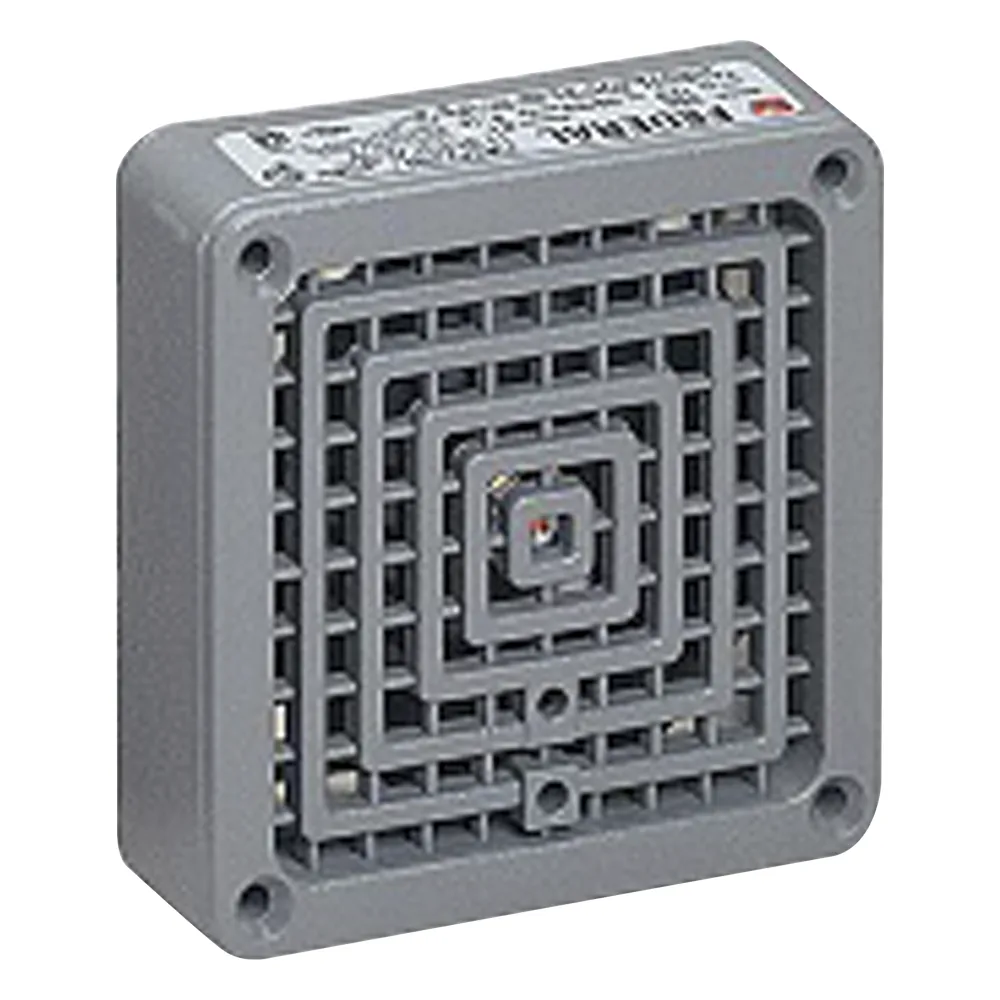 Bocina Electromecánica Vibratone / Modelo 350 / Tono de Bocina / Ciclo de Trabajo 5 Minutos Encendida y 5 Minutos Apagada / Montaje en Caja Eléctrica / Control de Volumen Opcional