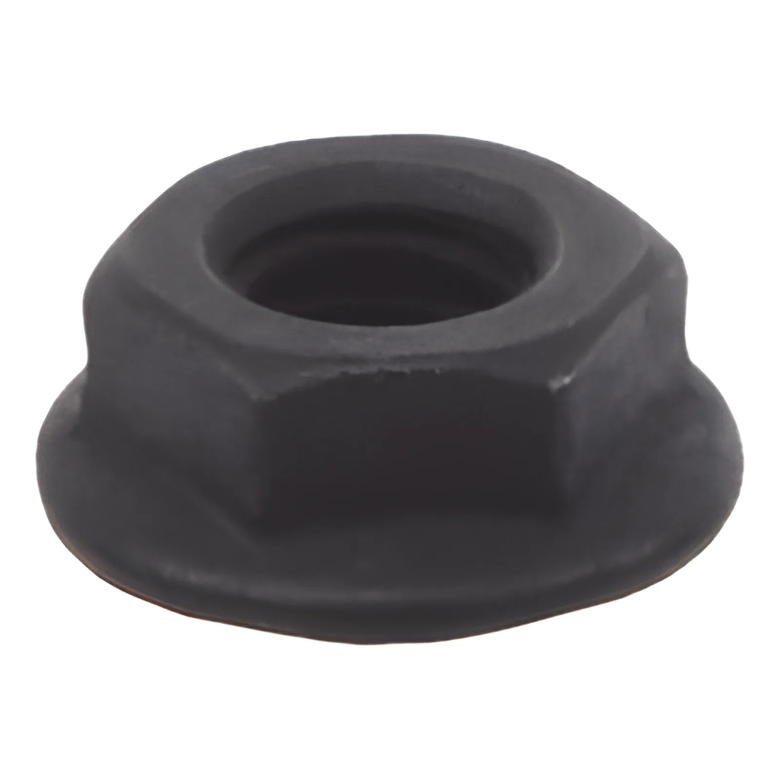 TUERCA HEX DENTADA 1/4 BLACK OXIDE