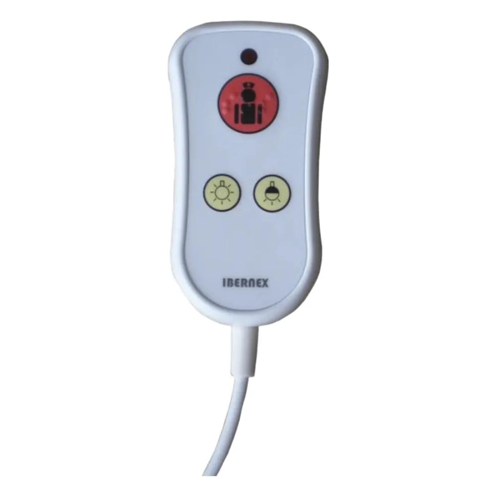 Pulsador de Cama multifunción con Botón de Alarma y Control de Luz / IP67 / Compatible con NX0086/A