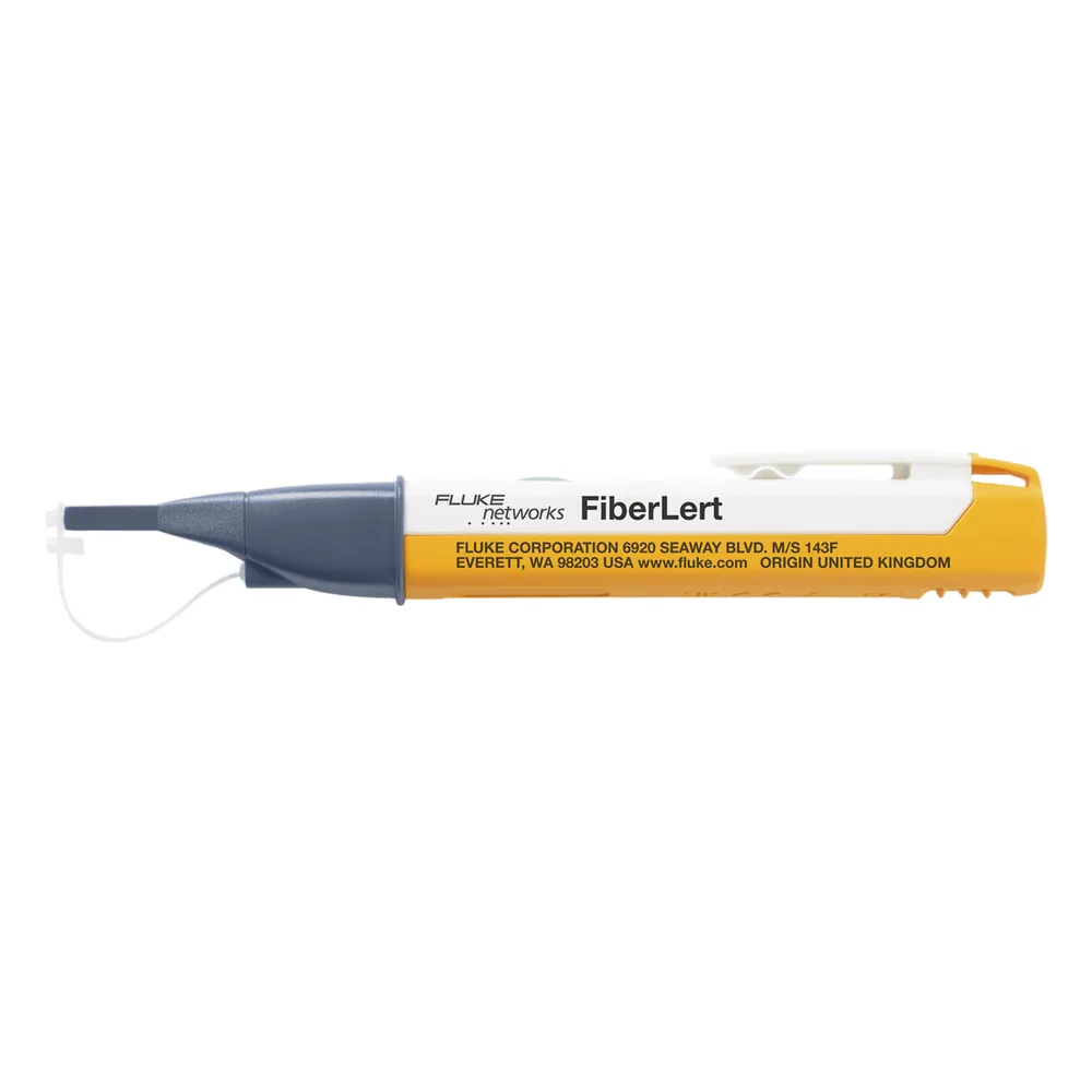 Detector de Fibra Activa y Potencia Óptica FiberLert™, Para Fibras Monomodo y Multimodo en Lambdas de 850 a 1625 nm, Detección sin Contacto, Compatibles con Conectores UPC y APC